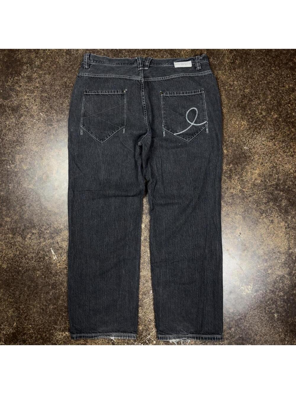 Vintage Y2K Enyce Baggy Jeans Size 42 42x33 Hip Hop Denim